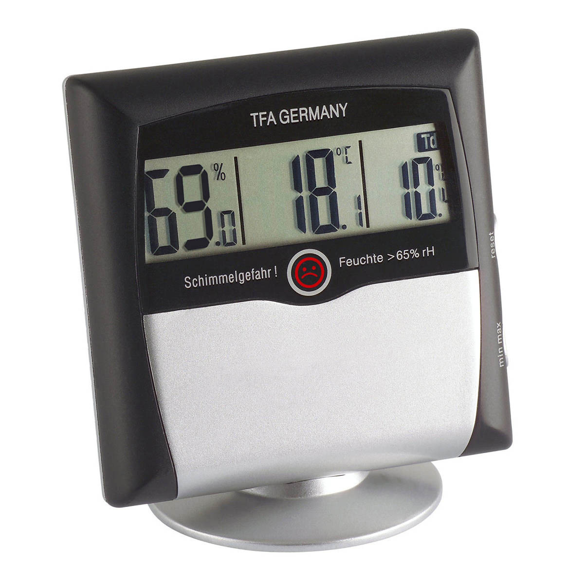 Digitales Thermo-Hygrometer COMFORT CONTROL mit Schimmelwarnfunktion